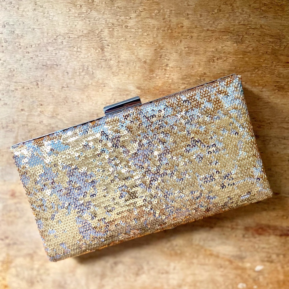 Flashy Sequin Clutch